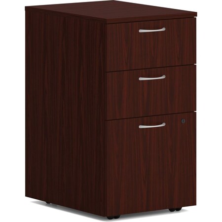 Juki Furniture Laminate Mod Desk Component File Drawer, Mahogany JU2490394